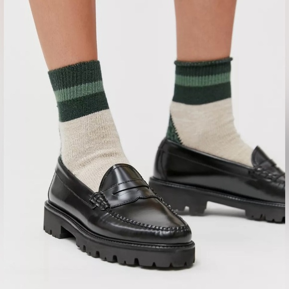 G.H. Bass & Co. Shoes - G.H. Bass & Co. Black Leather Loafers